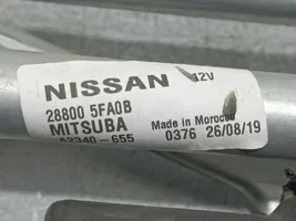 Nissan Micra K14 Etupyyhkimen vivusto ja moottori 288005FA0B