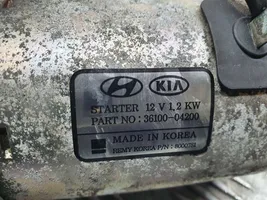 Hyundai i30 Käynnistysmoottori 3610004200