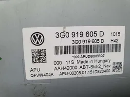 Volkswagen PASSAT B8 Radio/CD/DVD/GPS-pääyksikkö 3G0919605D