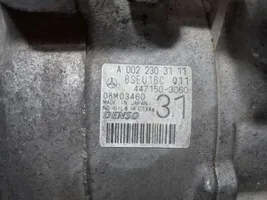 Mercedes-Benz E W212 Ilmastointilaitteen kompressorin pumppu (A/C) A0022303111