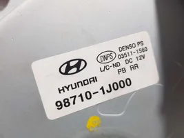 Hyundai i20 (PB PBT) Motor del limpiaparabrisas trasero 987101J000
