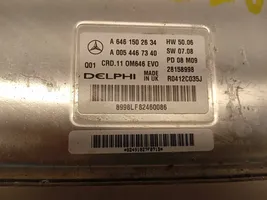 Mercedes-Benz C AMG W204 Moottorinohjausyksikön sarja ja lukkosarja A6461502634