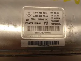 Mercedes-Benz C AMG W204 Kit centralina motore ECU e serratura A6461502634