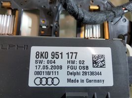 Audi A4 S4 B8 8K Interrupteur d'éclairage intérieur et d’ambiance 8K0951177