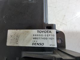 Toyota Auris E180 Ilmastointi-lämmityslaitteen ohjausjärjestelmä 8865002F10
