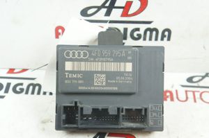 Audi A6 S6 C6 4F Durų elektronikos valdymo blokas 4F0959795A