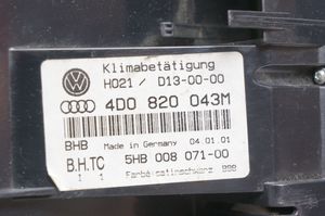 Audi A8 S8 D2 4D Unité de contrôle climatique 4D0820043M