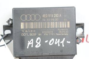 Audi A8 S8 D3 4E Sterownik / Moduł parkowania PDC 4E0919283A