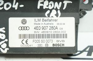 Audi A8 S8 D3 4E Moduł / Sterownik zarządzania energią MPM 4E0907280A