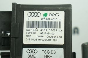 Audi A8 S8 D3 4E Takaoven ikkunan nostomoottori 4E0910802A