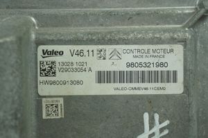 Peugeot 208 Variklio valdymo blokas 9805321980