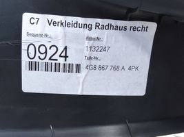 Audi RS7 C7 Takaoven kynnyksen suojalista 4G8867768A