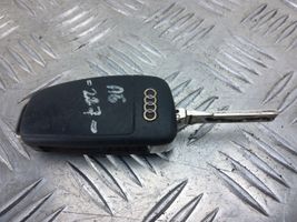Audi A6 S6 C6 4F Užvedimo raktas (raktelis)/ kortelė 4F0837220D