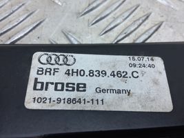 Audi A8 S8 D4 4H Mechanizm podnoszenia szyby tylnej bez silnika 4H0839462C