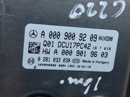 Mercedes-Benz C W205 Sterownik / Moduł spalin A0009009209