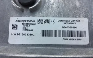 Peugeot 208 Kit calculateur ECU et verrouillage 9815023380