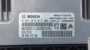 Citroen Berlingo Kit calculateur ECU et verrouillage 9663123280