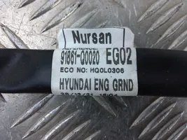 Hyundai i20 (BC3 BI3) Câble négatif masse batterie 91861Q0020
