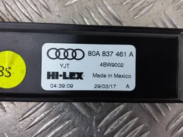 Audi Q5 SQ5 Mécanisme de lève-vitre avant sans moteur 80A837461A