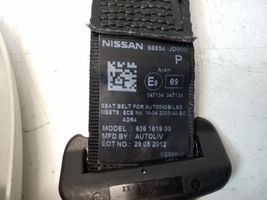 Nissan Qashqai Ceinture de sécurité arrière centrale 88854JD000