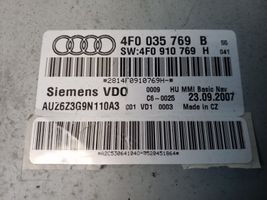 Audi A6 S6 C6 4F Navigaatioyksikkö CD/DVD-soitin 4F0035769B