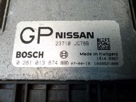 Nissan X-Trail T31 Calculateur moteur ECU 23710JG78B