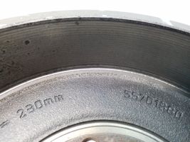 Fiat Punto (188) Rear brake disc 55701380