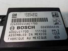 Opel Meriva B Parkavimo (PDC) daviklių valdymo blokas 13354532