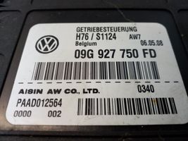 Volkswagen Tiguan Pavarų dėžės valdymo blokas 09G927750FD
