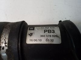 Opel Astra J Tube d'admission de tuyau de refroidisseur intermédiaire 13265273