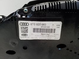 Audi A5 8T 8F Spidometrs (instrumentu panelī) 503002361205