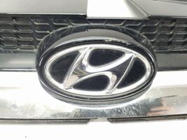 Hyundai ix35 Grille calandre supérieure de pare-chocs avant 