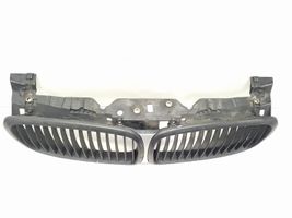 BMW 7 E65 E66 Griglia superiore del radiatore paraurti anteriore 10627110