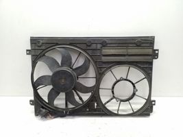 Volkswagen PASSAT B7 Convogliatore ventilatore raffreddamento del radiatore 1K0121207BC