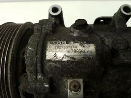 Citroen Berlingo Air conditioning (A/C) compressor (pump) 9678656080