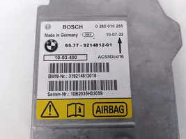 BMW 1 E81 E87 Airbag control unit/module 9214812