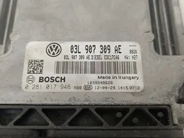 Volkswagen Tiguan Calculateur moteur ECU 03L907309AE