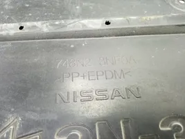 Nissan Leaf I (ZE0) Osłona tylna podwozia pod bagażnik 748N23NF0A