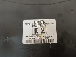 Toyota Prius+ (ZVW40) Altre centraline/moduli 8922147221