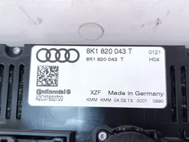 Audi A4 S4 B8 8K Centralina del climatizzatore 8K1820043T