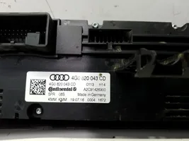 Audi A6 S6 C7 4G Unidad de control climatización 4G0820043CD