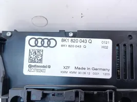 Audi A4 Allroad Gaisa kondicioniera / klimata kontroles / salona apsildes vadības bloks (salonā) 8K1820043Q