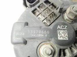 Opel Astra J Generatore/alternatore 13579666