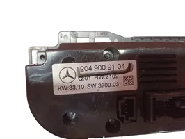 Mercedes-Benz C W204 Centralina del climatizzatore 2049009104