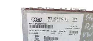 Audi A4 S4 B7 8E 8H Muut ohjainlaitteet/moduulit 8E0035593E