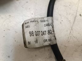 Citroen C3 Picasso Câble négatif masse batterie 9800724780