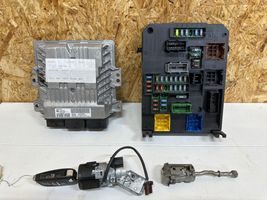 Citroen DS4 Engine ECU kit and lock set 9666681180
