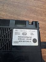 Audi A8 S8 D2 4D Oro kondicionieriaus/ klimato/ pečiuko valdymo blokas (salone) 4D0820043K