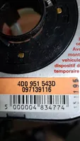 Audi A8 S8 D2 4D Innesco anello di contatto dell’airbag (anello SRS) 00004834474