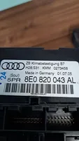 Audi A4 S4 B7 8E 8H Ilmastoinnin ohjainlaite 8E0820043AL